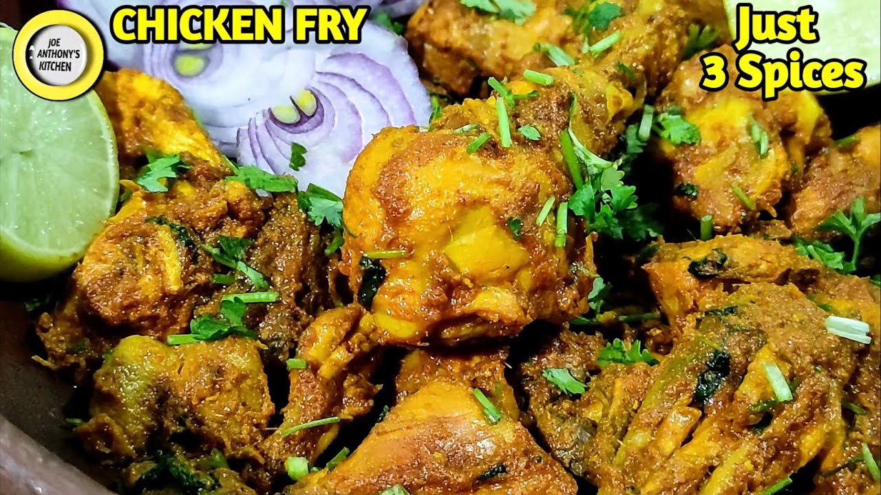 Just 3 Spices to Enjoy this Juicy Chicken Fry|सबसे आसान Chicken Fry सिर्फ 3 मसालों के साथ 