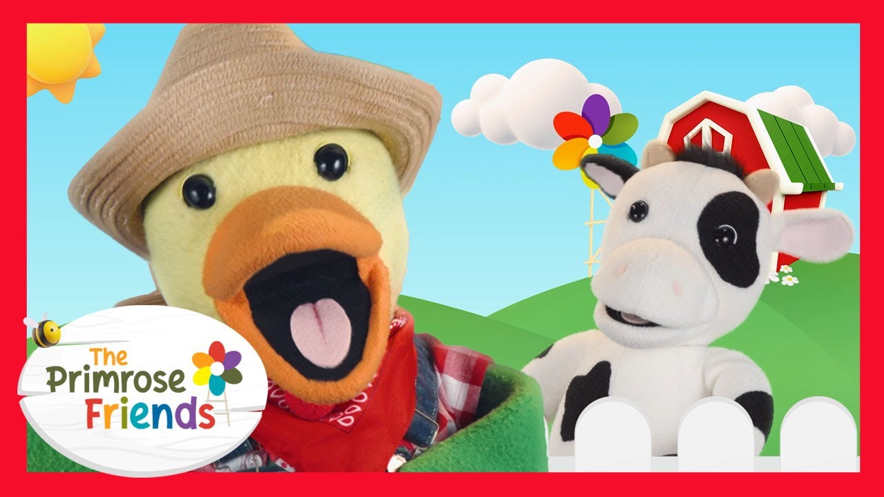 Old MacDonald Sing Along 🌾🚜 The Primrose Friends | Education for Kids | Songs & Nursery Rhymes