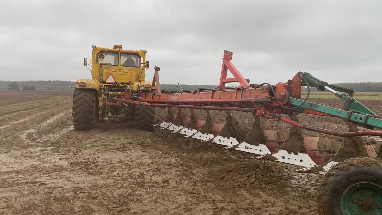 Kirowiec K700A nr 2 + Kverneland BB 100 8x50 czyli SCALANIE GRUNTÓW 2023 😂 Rolnik Łukasz