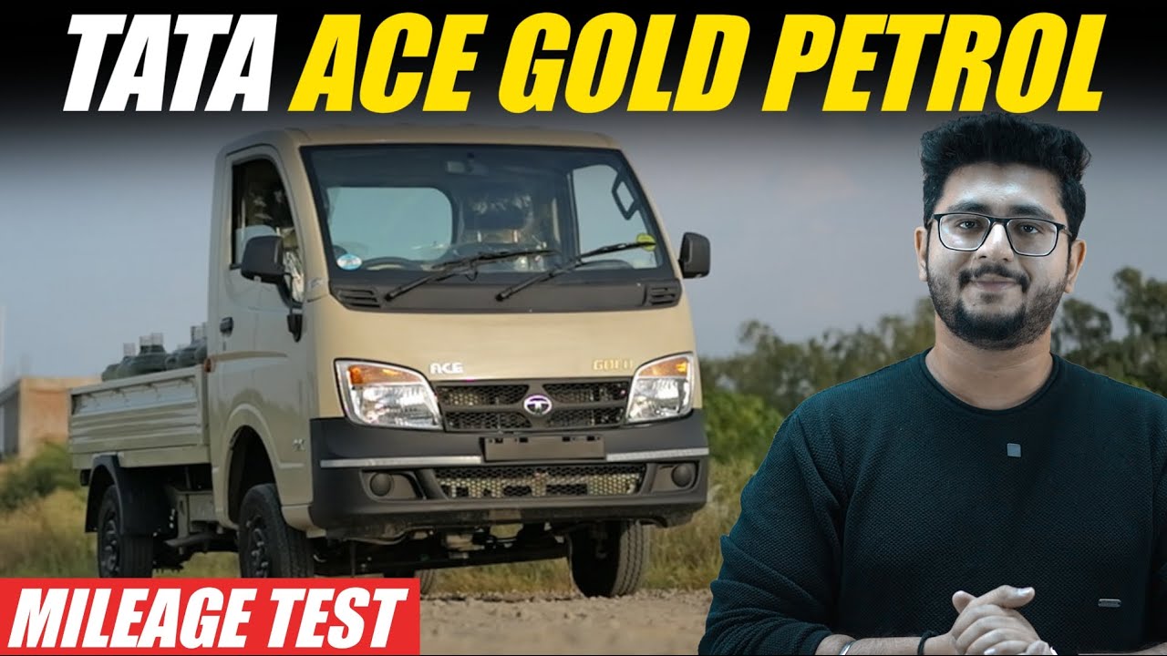 2024 Tata Ace Gold Petrol - Mileage Test | Driven in City & Highways