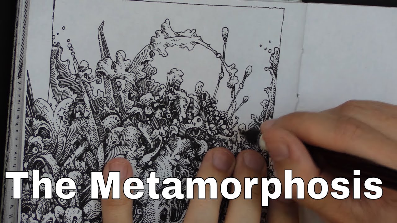 The Metamorphosis ~ Franz Kafka (audiobook and drawing)