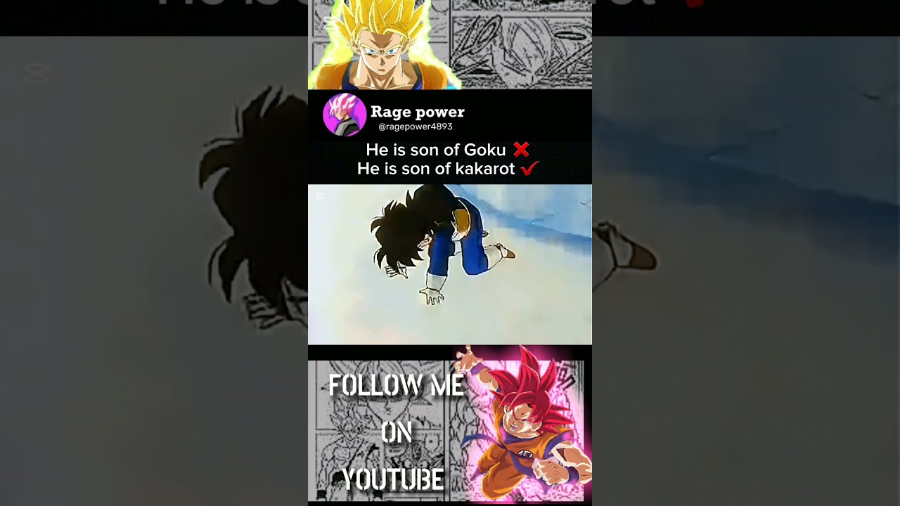 Goten build different ☠ #goku #gohan #goten #dbz #youtubeshort #trand