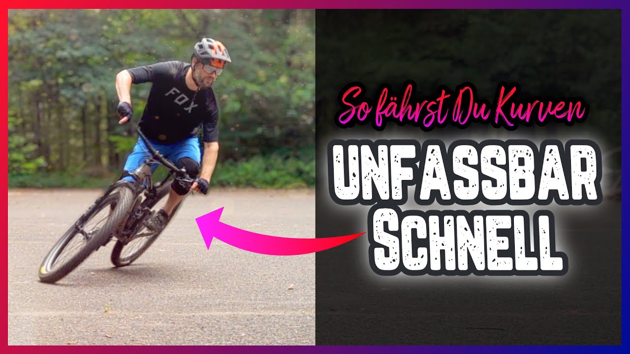 Schneller als je zuvor durch Kurven - auch mit 40+ 🤯 | MTB Kurventechnik