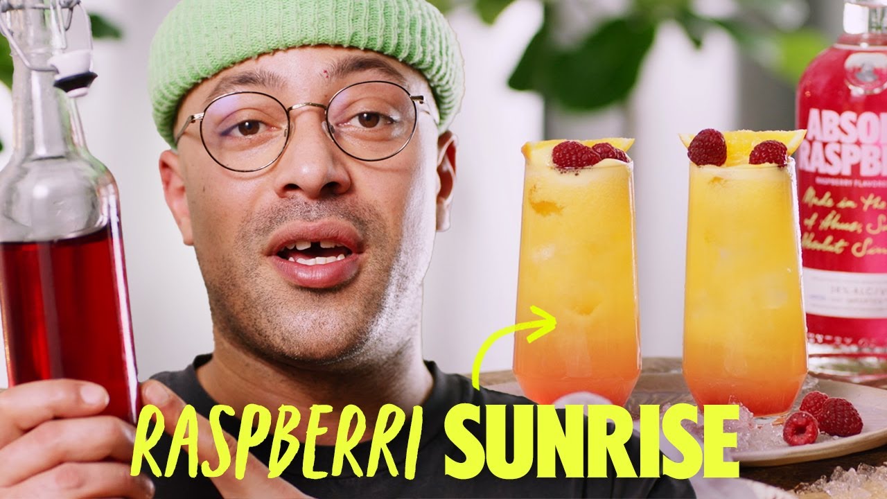 The Raspberri Sunrise! | Absolut Drinks With Rico