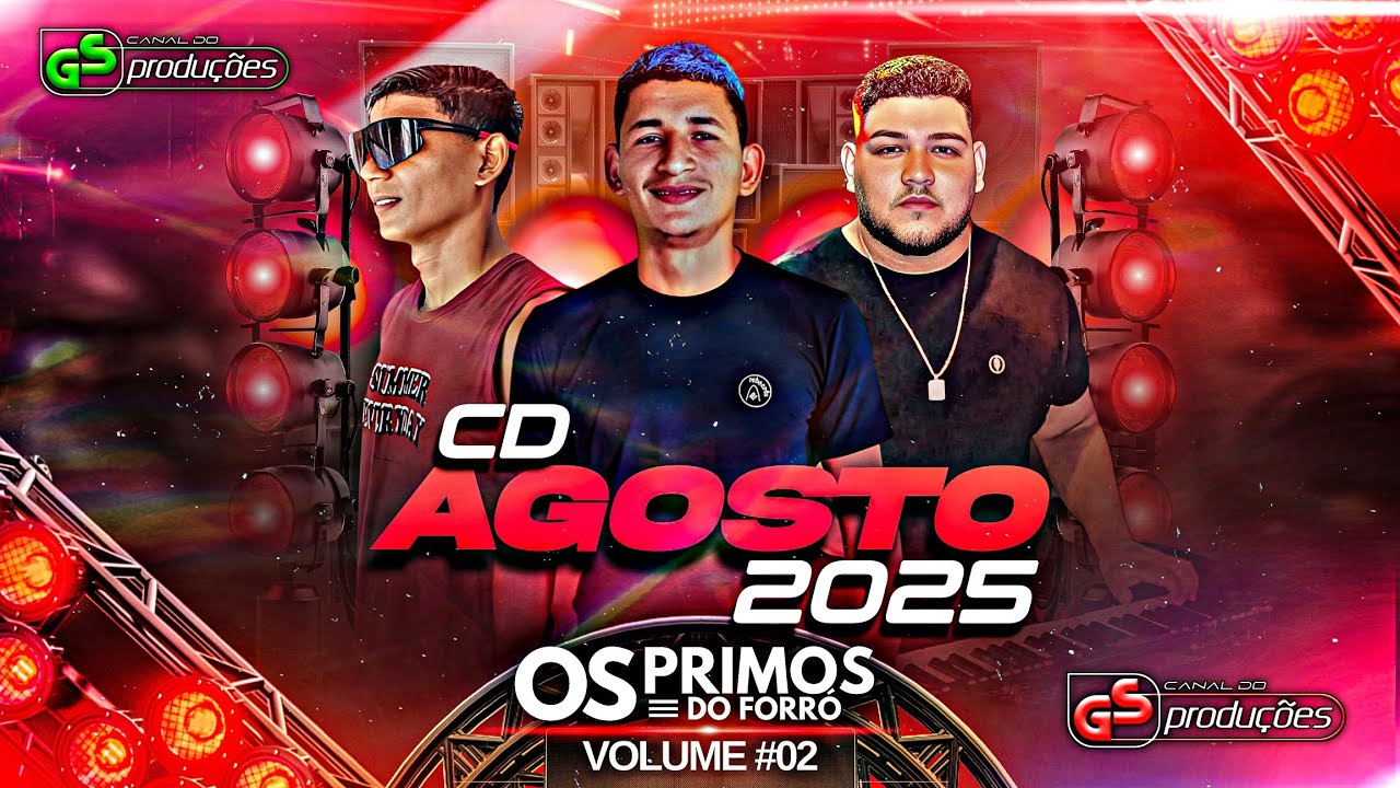 Os Primos Do Forró (cd vol. 2) Agosto 2025
