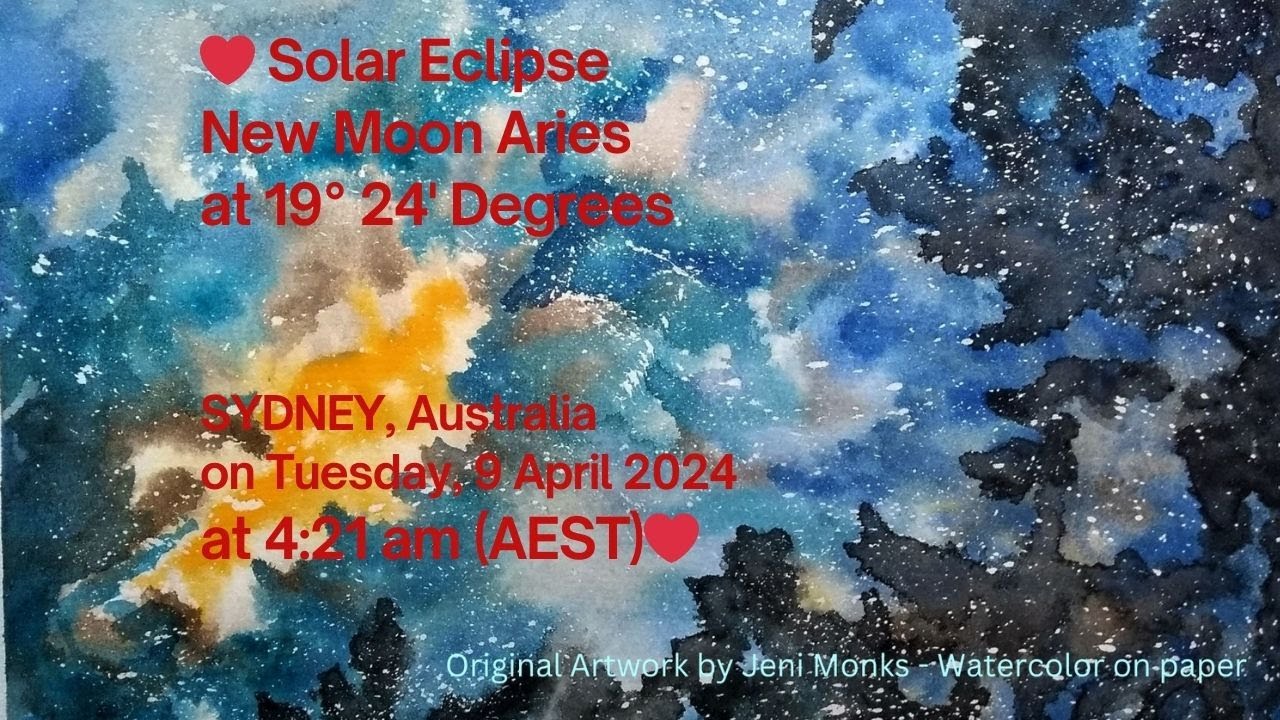 Aries Solar Eclipse April 2024