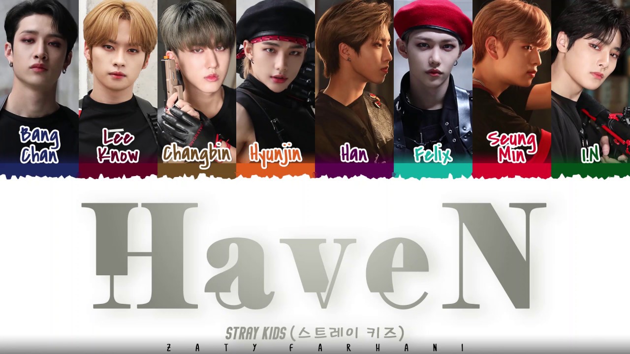 STRAY KIDS - 'HAVEN' Lyrics [Color Coded_Han_Rom_Eng]