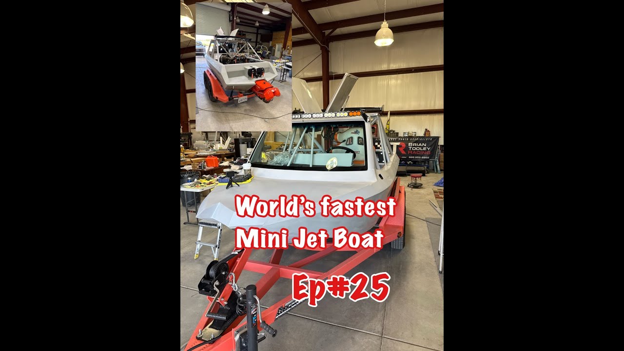 Worlds fastest mini jet boat Vid #25