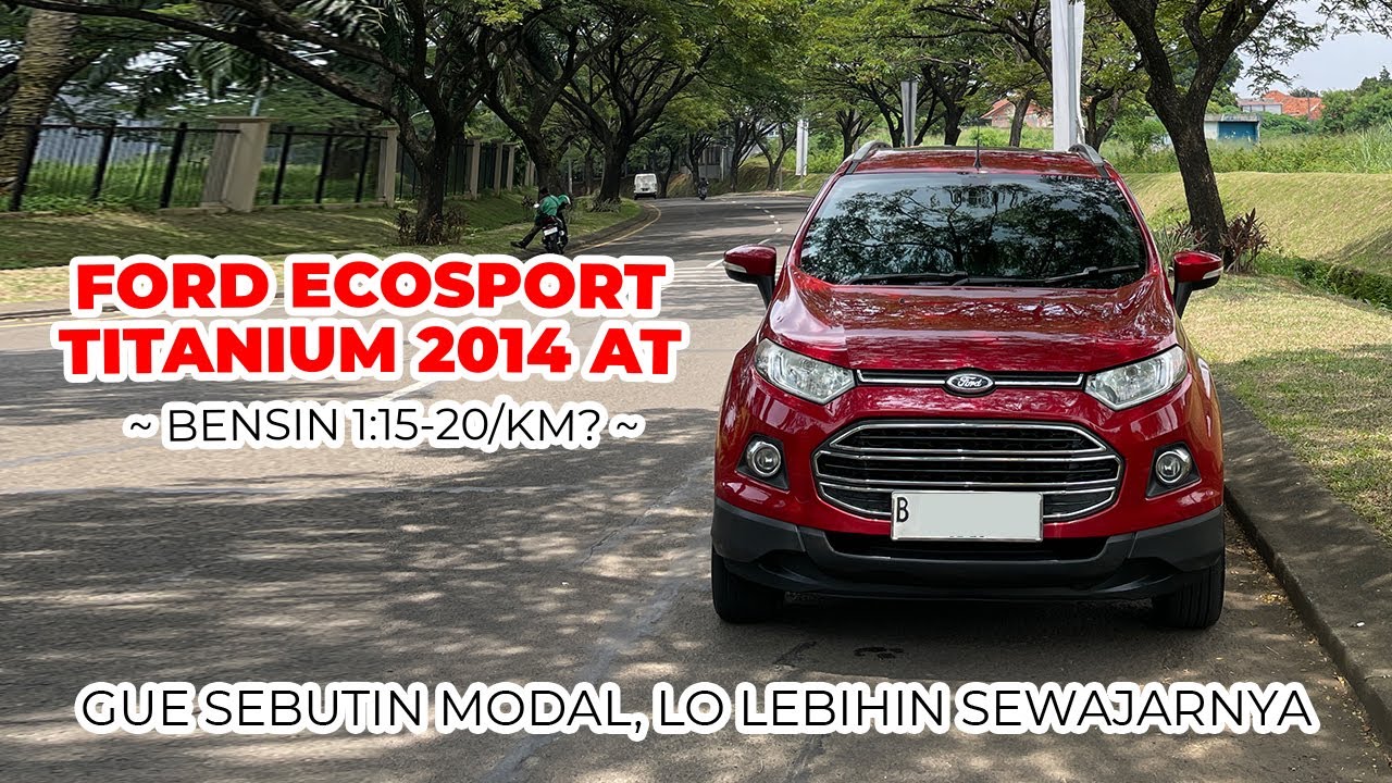 ❌❌TERJUAL❌❌ Ford Ecosport titanium 2014 Matic - Body bongsor tapi Irit pol 1:20/km?