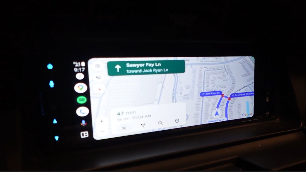 Power Acoustik CP 71 Wireless Android Auto works!