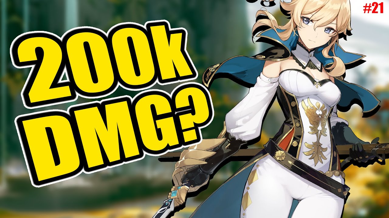 How to Deal 200k DMG with Jean in Seconds... | Stream Highlights #21 | Genshin Impact Highlights