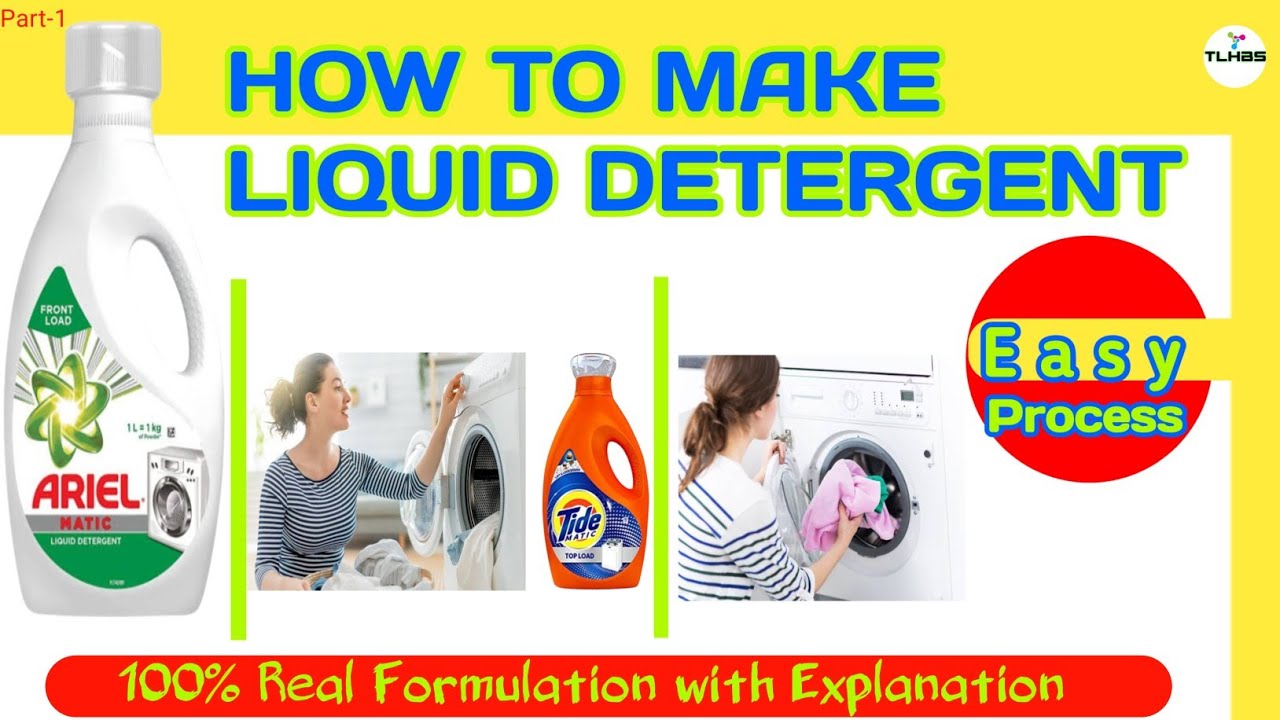 How to Make Liquid Detergent || Complete Formulation of Liquid Detergent