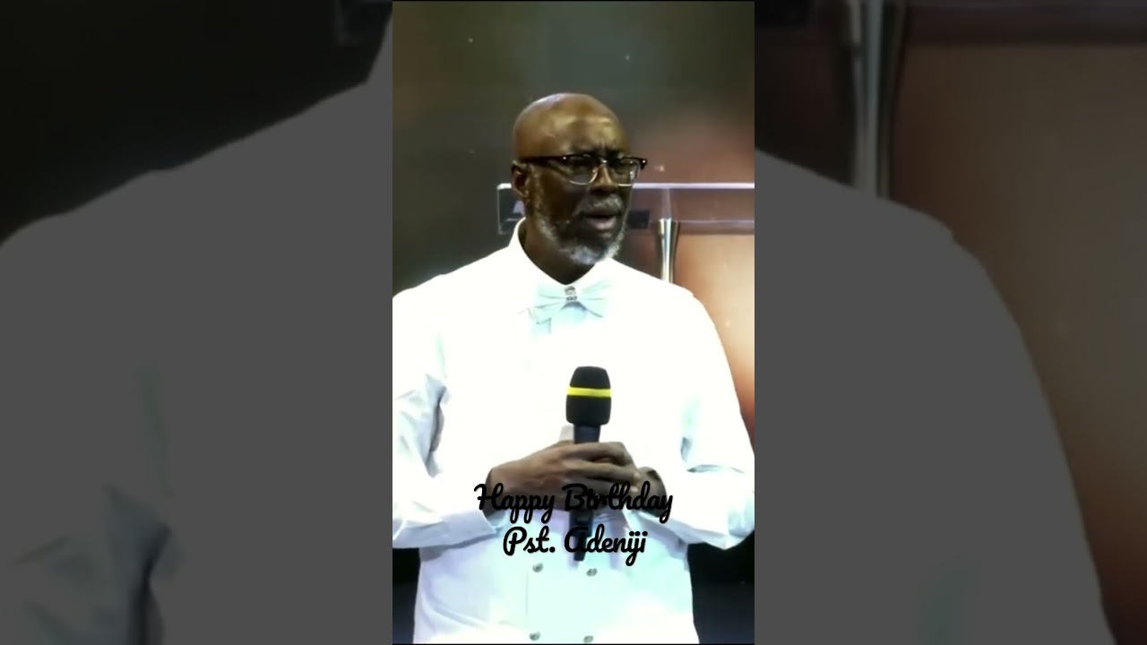 Happy Birthday Daddy Adeniji. We love you & celebrate you ❤️🎉 #birthday #celebration #church #god