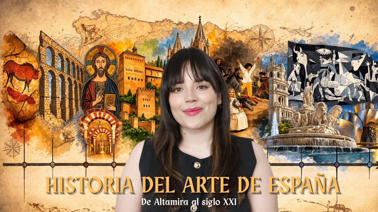 Toda la HISTORIA del ARTE de ESPAÑA 🇪🇸 (De Altamira al Siglo XXI)