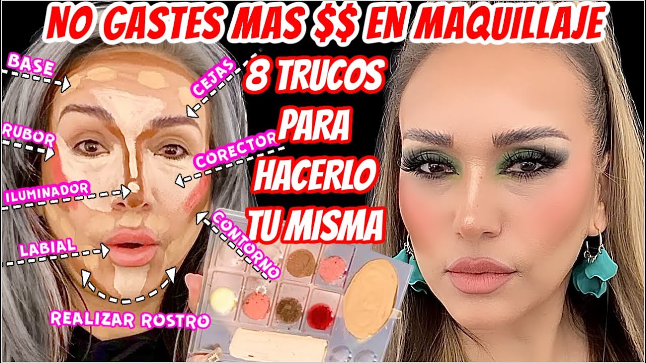 8 TRUCOS PARA PREPARAR TU PROPIO MAQUILLAJE! NO GASTES MAS $$ YA NO HAY EXCUSAS PARA NO MAQUILLARTE