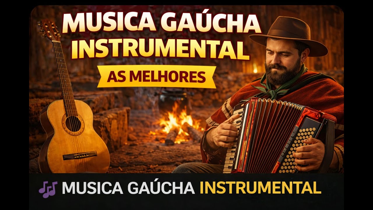 BAILÃO GAÚCHO INSTRUMENTAL VOL. 10 🔥 Música Gaúcha Raiz pra Ouvir, Trabalhar e Relaxar