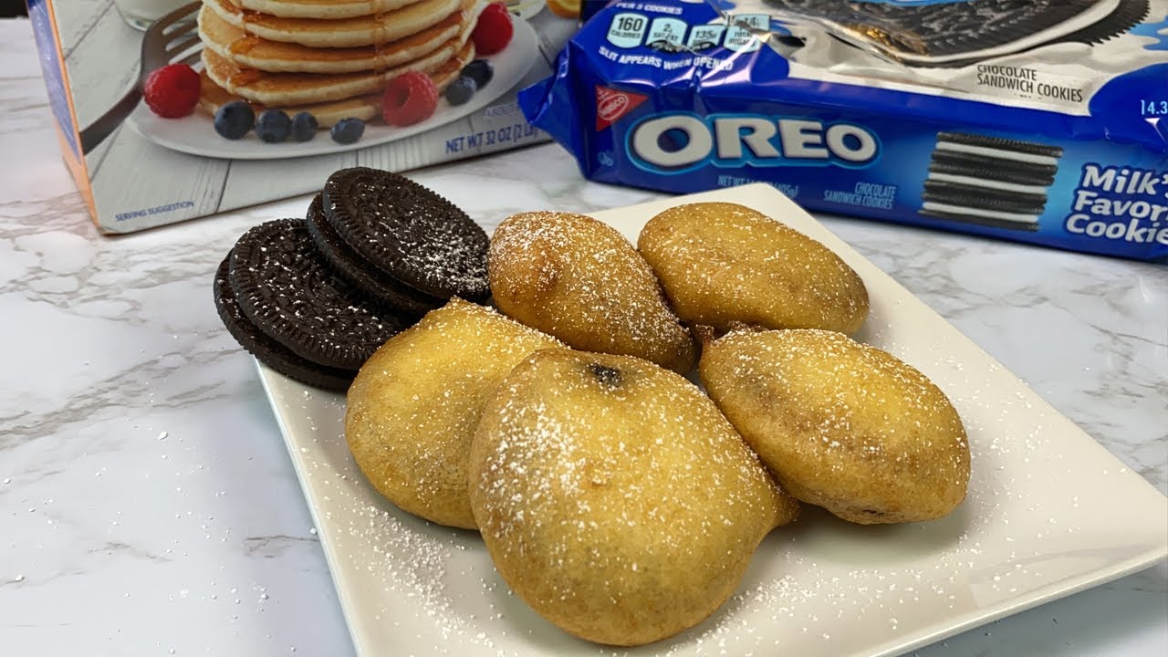 Deep-Fried Oreos