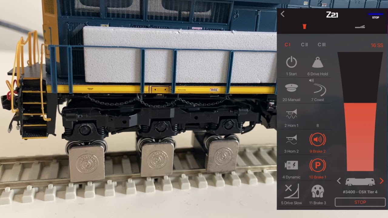 Loksound V5 Incremental Braking with User Selectable Speed Based Automatic Brake Release