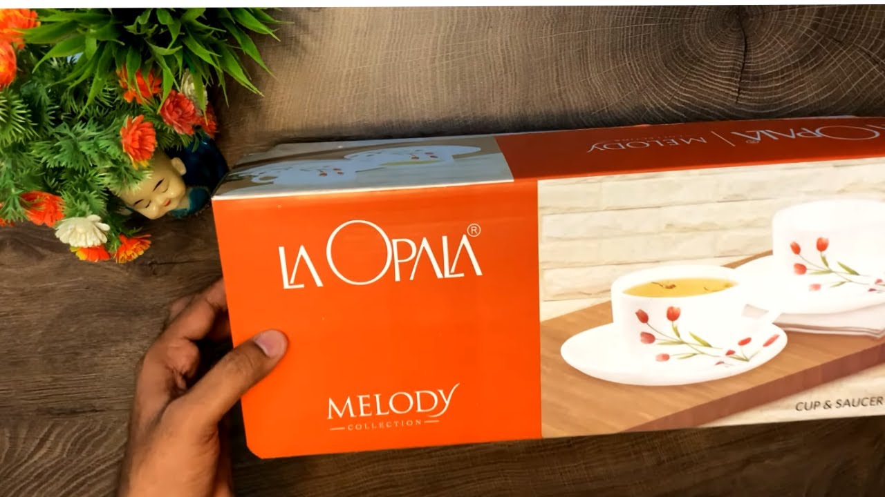 LAOPALA Pack of 12 Opalware RADIANT CURVES 6 pcs cup | Unboxing | Product Review