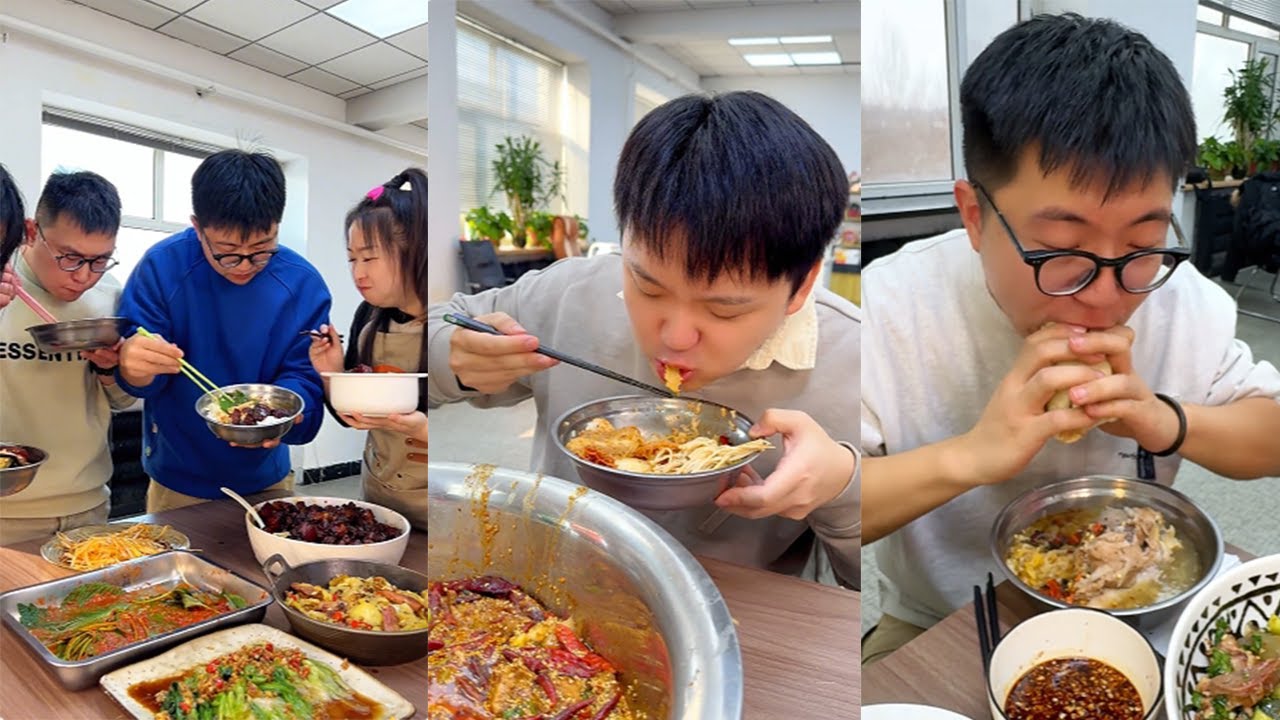 【明天誰做東】解鎖辦公室隱藏吃法！泡麵 + 香腸 + 蔬菜，秒變高配版#food #家庭菜 #美食 #美食做法 #cooking