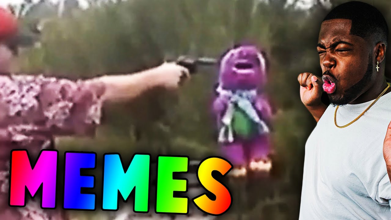 MEMES that got Barney in Trouble...