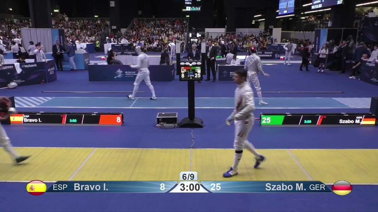 Milano 2023 Mens Sabre T16 SPAIN vs GERMANY