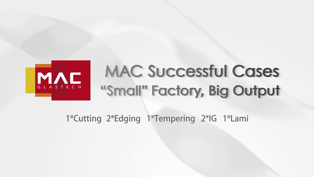 MAC SUCCESSFUL CASES SMALL FACTORY BIG OUTPUT