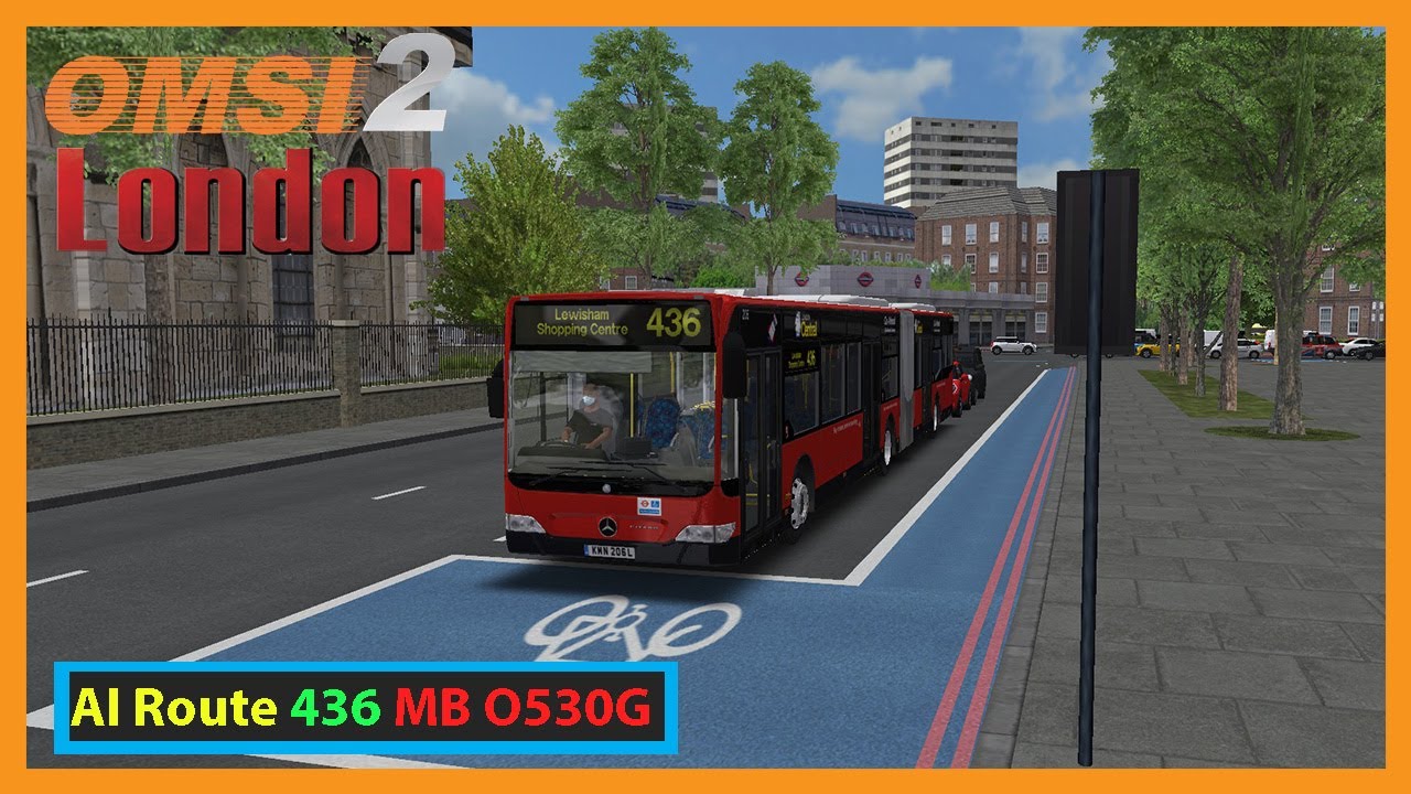 Omsi 2: Addon London ai route 436 | Mercedes Benz Citaro O530G Voith