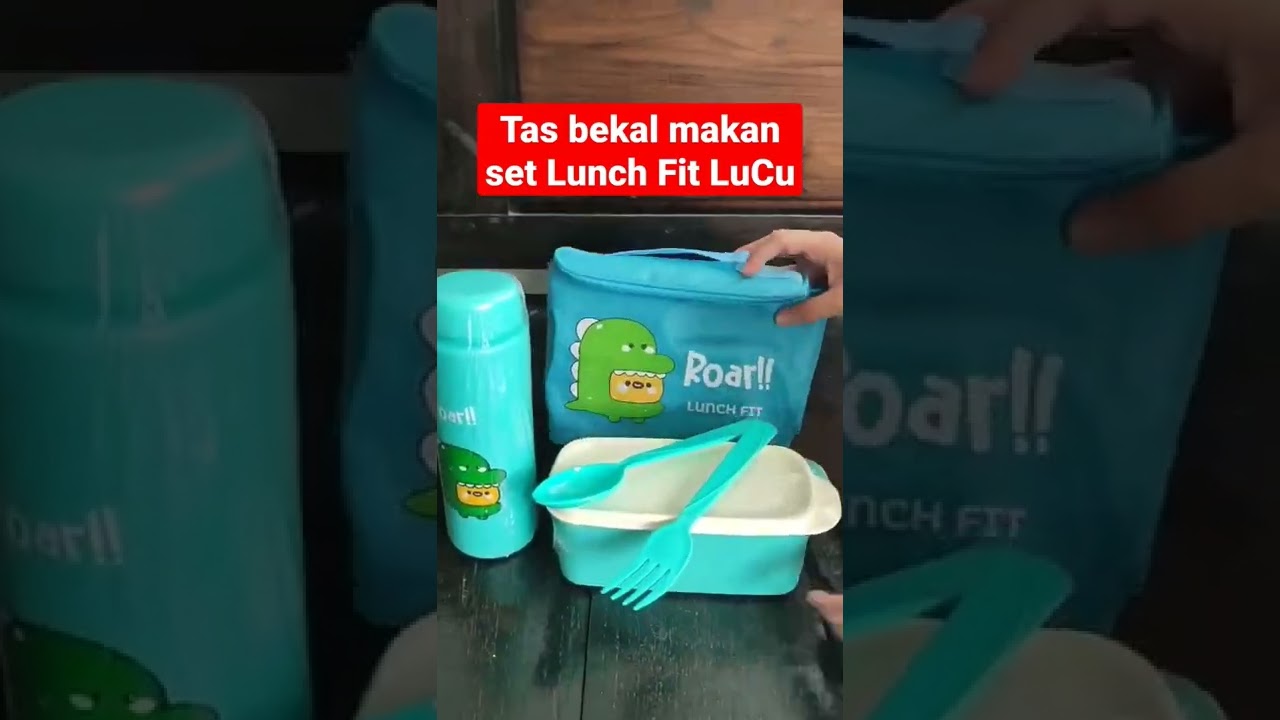 1 set Tas bekal makan Lunch Fit / cek harga klik link toko di kolom komentar ya#shorts
