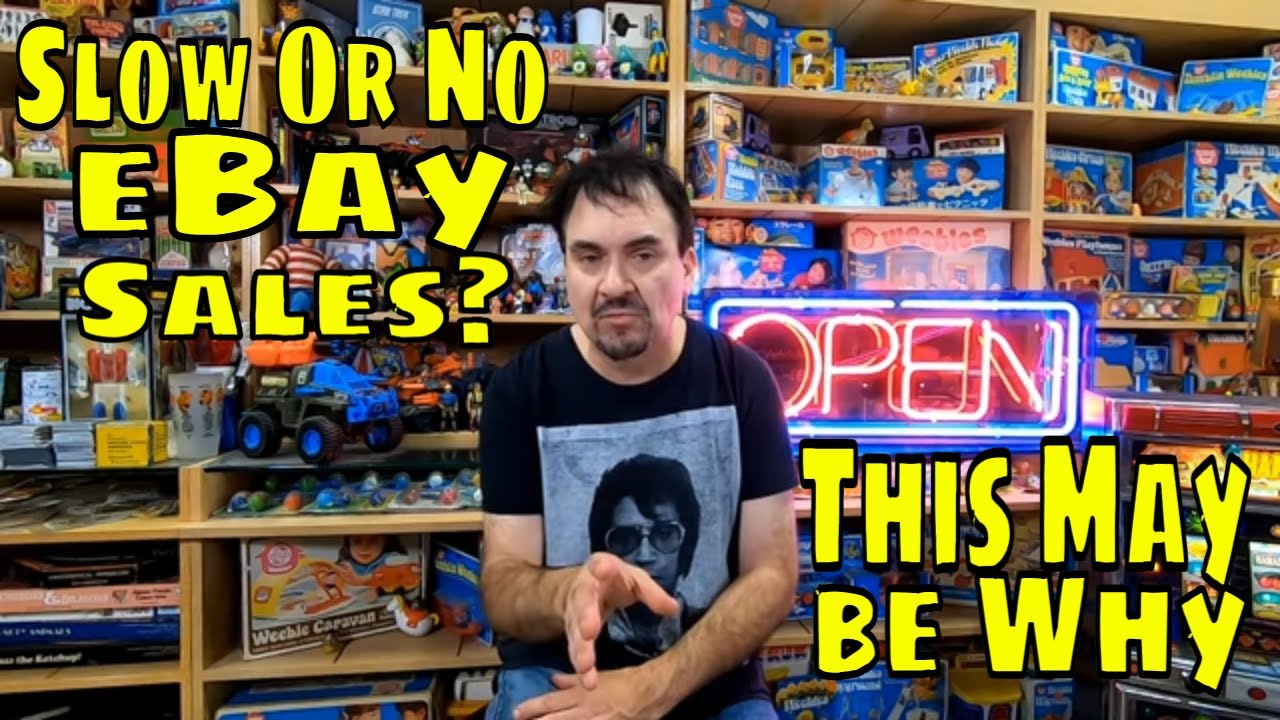Slow Or No Sales On ebay ?  This Maybe Why