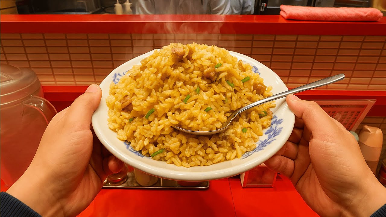 A Japanese Salaryman’s Cheap Dinner - fried rice