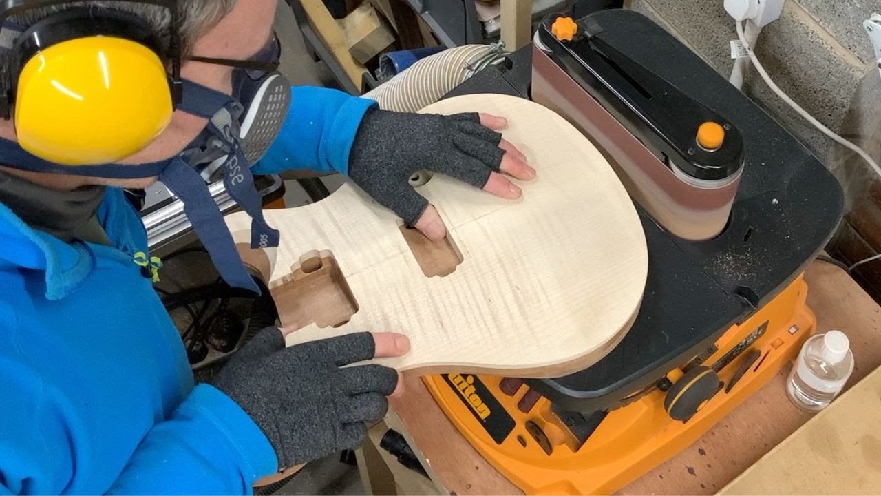 Crimson Guitars PRS Kit Body Guitar Build