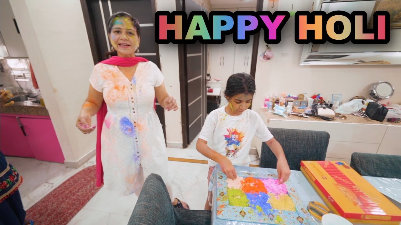 Holi Pe Ghar Mein Monkey aa Gya 😱 | Harpreet SDC