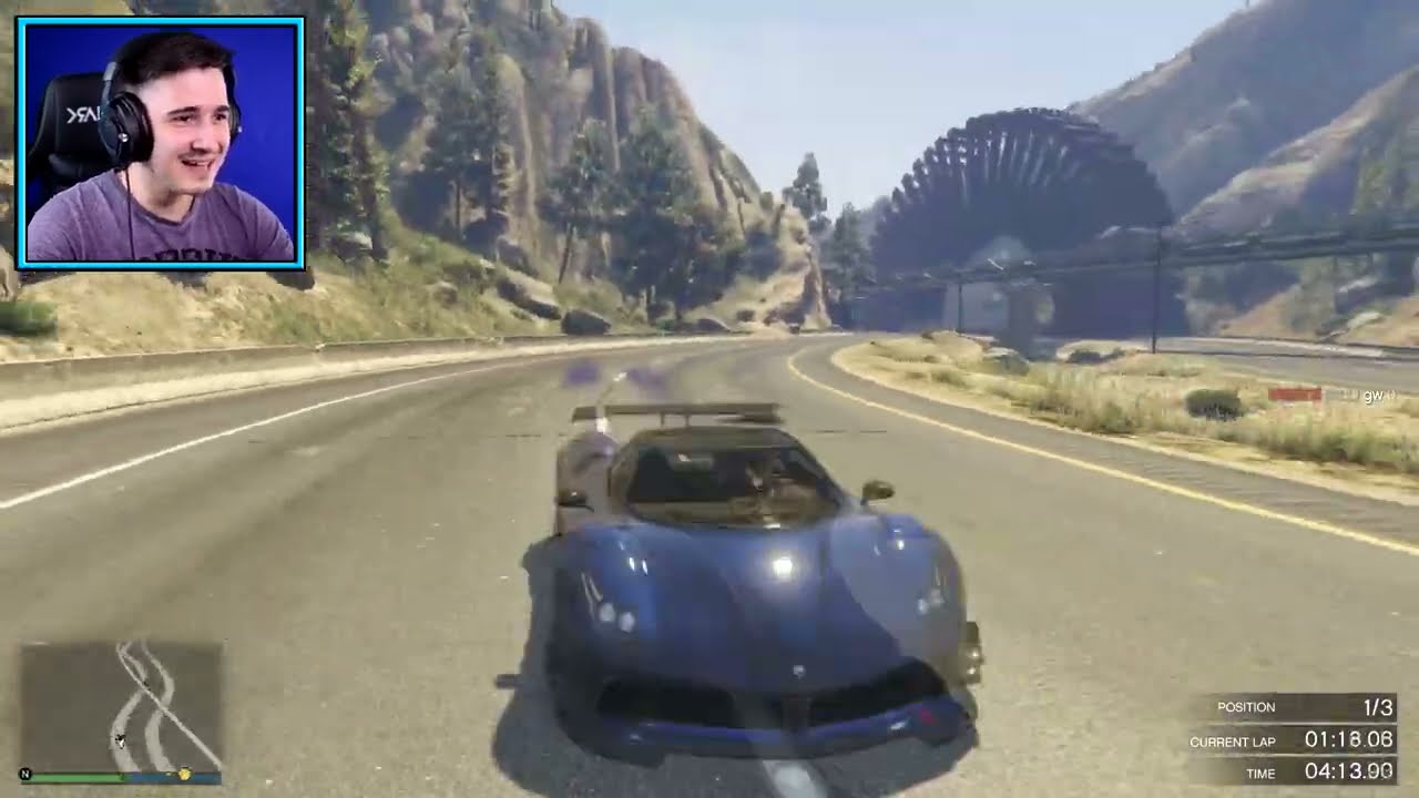 AKO PREĐEM OVU PREPREKU OSVAJAM 1000€ U GTA 5 TRKAMA! :O