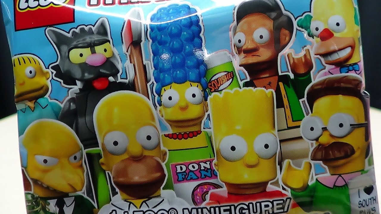 LEGO SIMPSONS BLIND BAGS: EmGo Builds Stuff