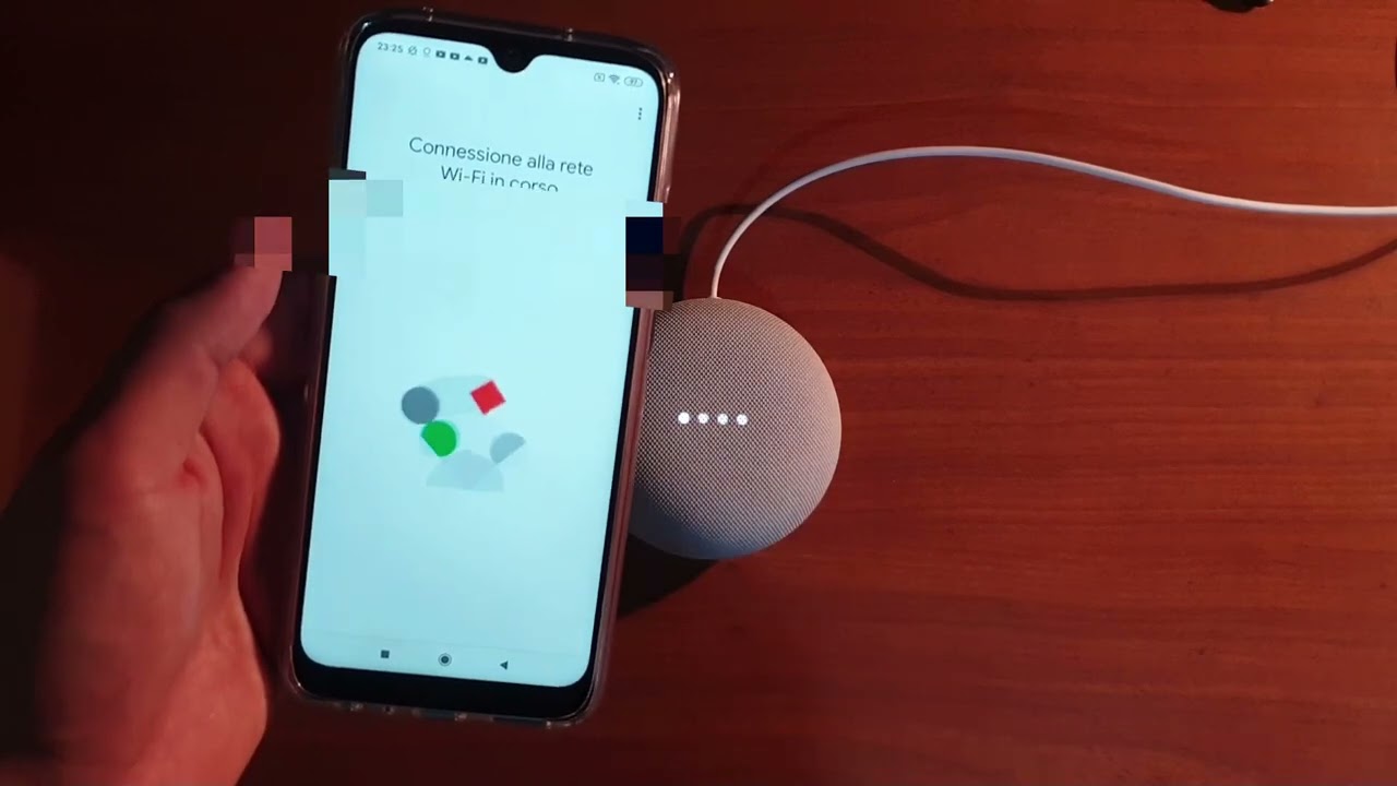 Accensione e prima configurazione dello smart home Google Nest Mini 2 | GiovaTech