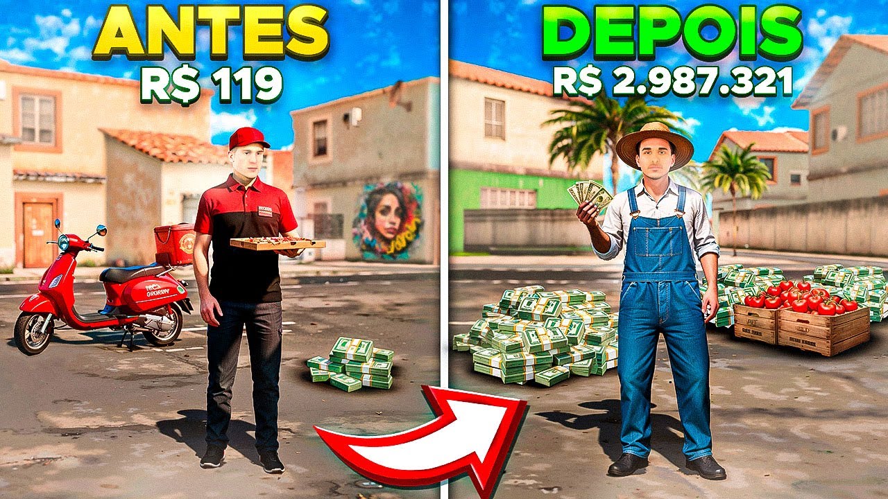 MELHOR EMPREGO DA ATUALIZAÇÃO! PARA GANHAR DINHEIRO NO RIO RISE