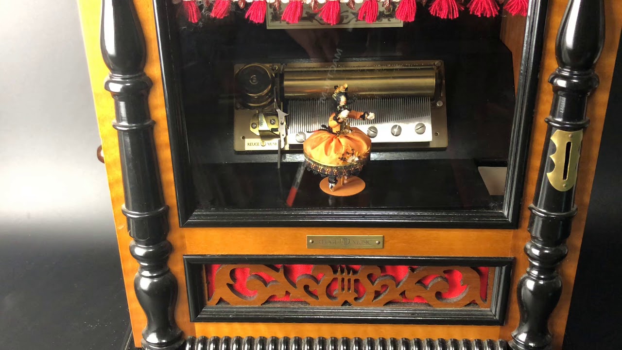 Reuge Station Music Box