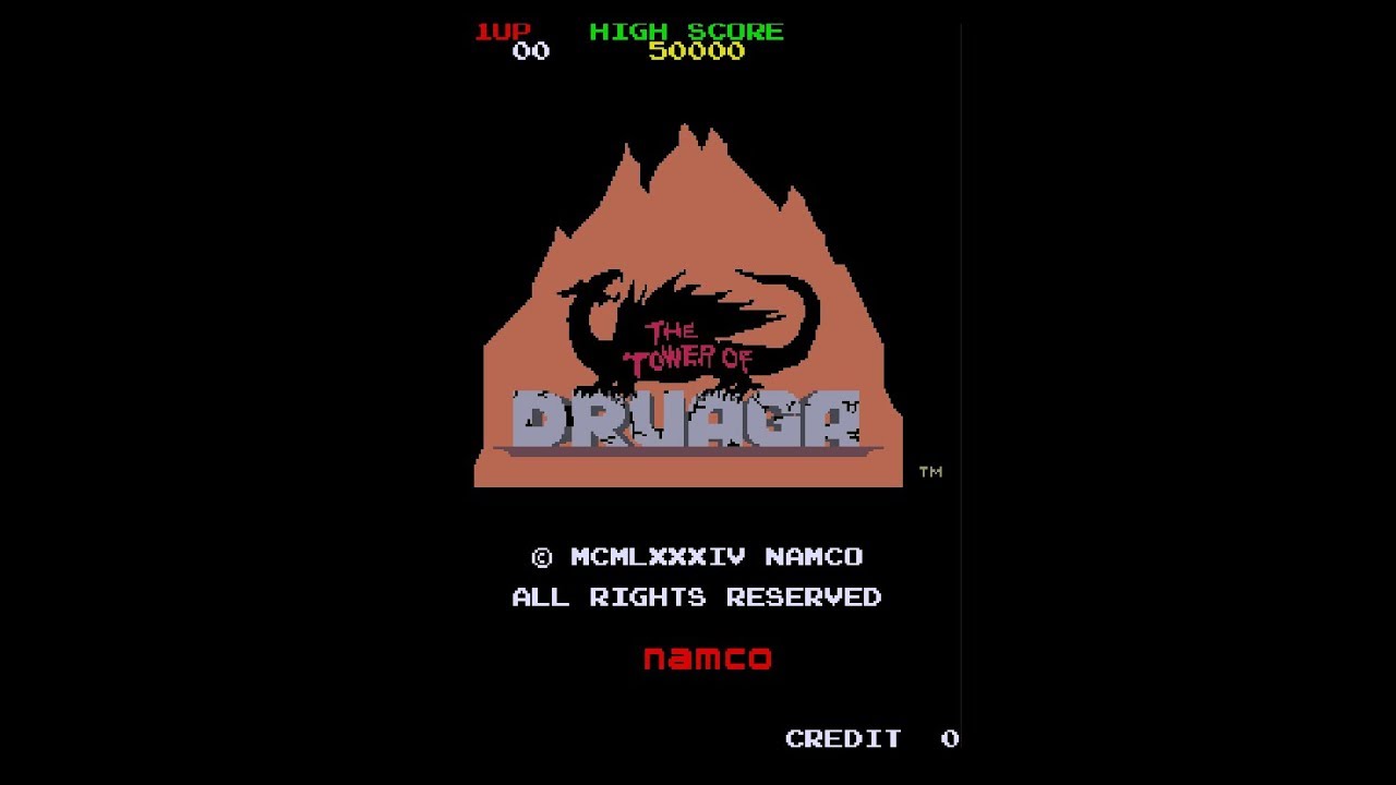 [BGM] [AC] ドルアーガの塔 [The Tower of DRUAGA]