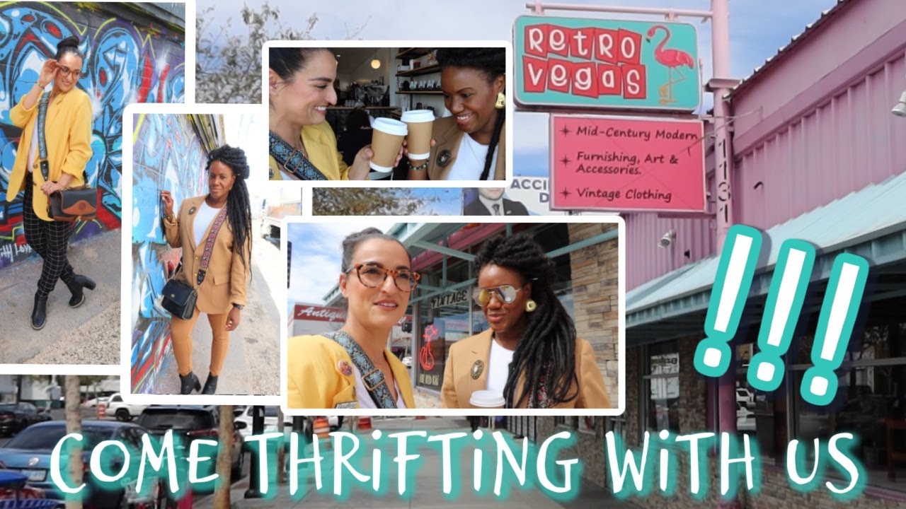THRIFTING IN DOWNTOWN IN LAS VEGAS VEGAS, Did we find anything?   |#ThriftersAnonymous