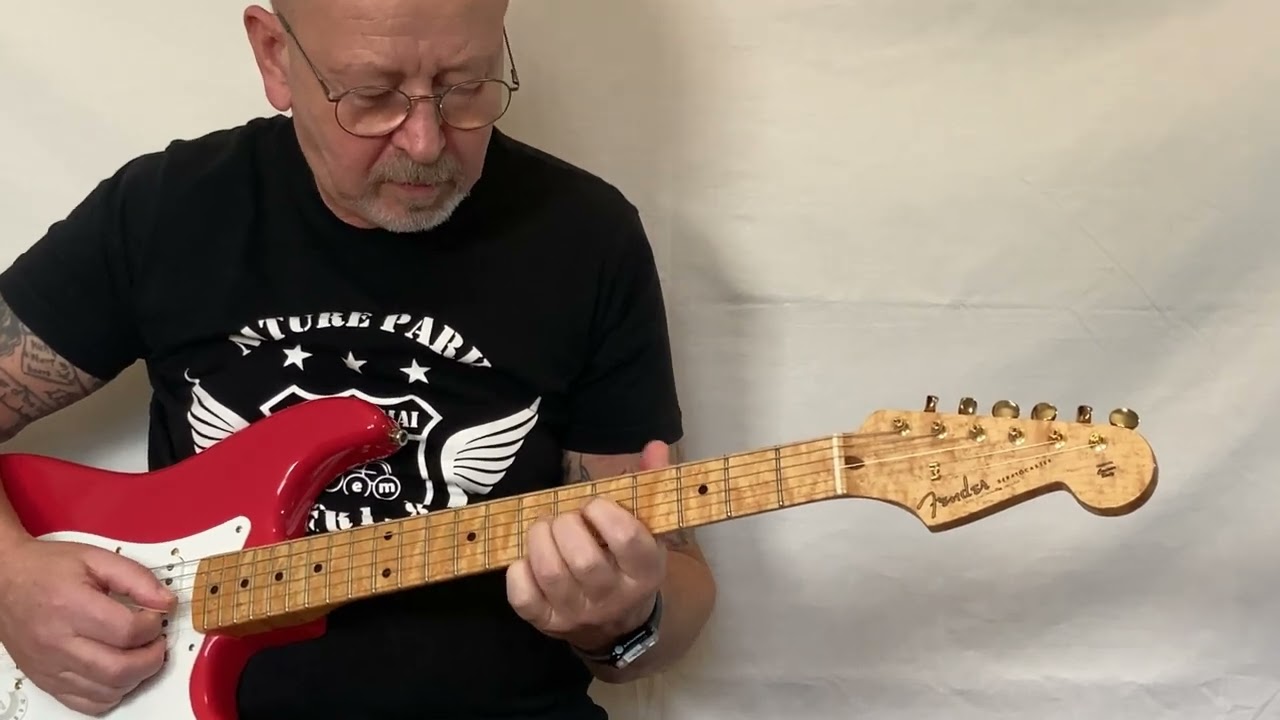 San Francisco, Scott McKenzie.  Guitar cover by Mats Celind