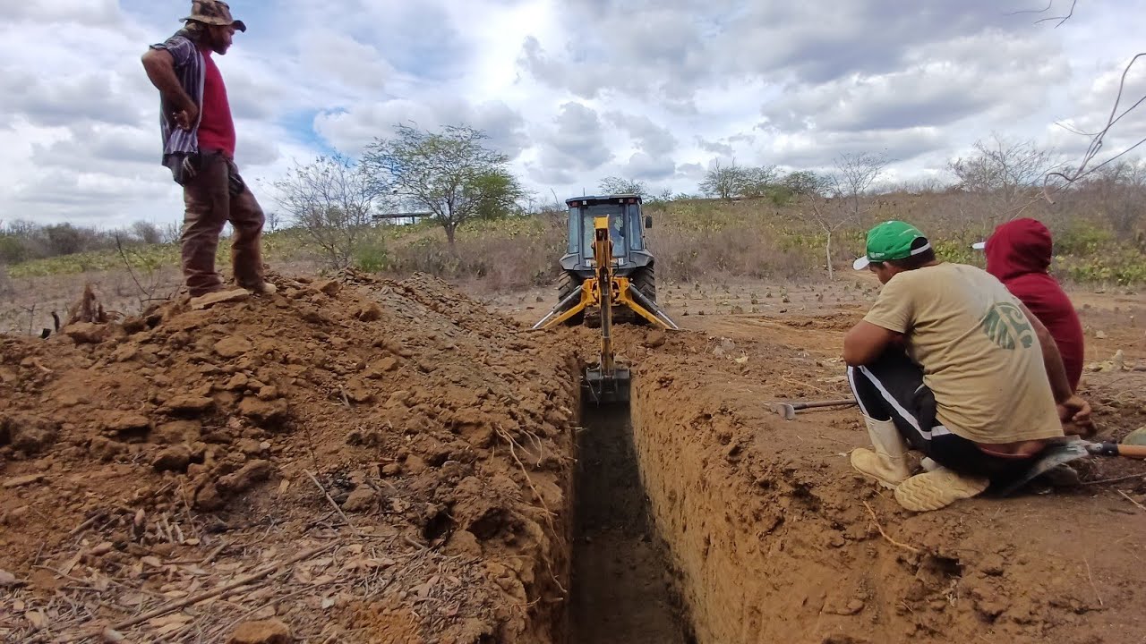 CONSTRUÇÃO DE BARRAGEM SUBTERRÂNEA ATRAVÉS DE SENAR PARAÍBA, SÍTIO LAGOA DE CASCAVEL GADO BRAVO-PB.