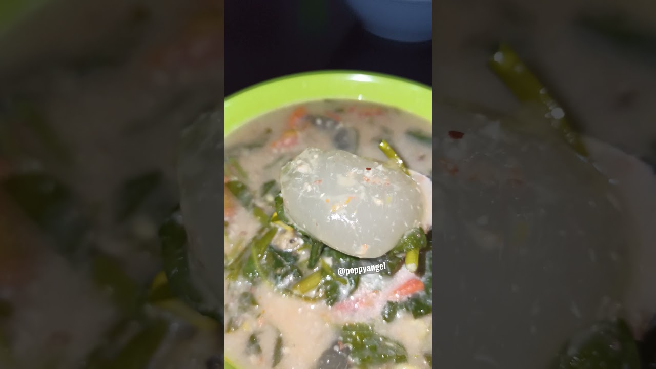 KAPURUNG dari tepung kanji MAKANAN KHAS SULAWESI #kapurung #makananindonesia