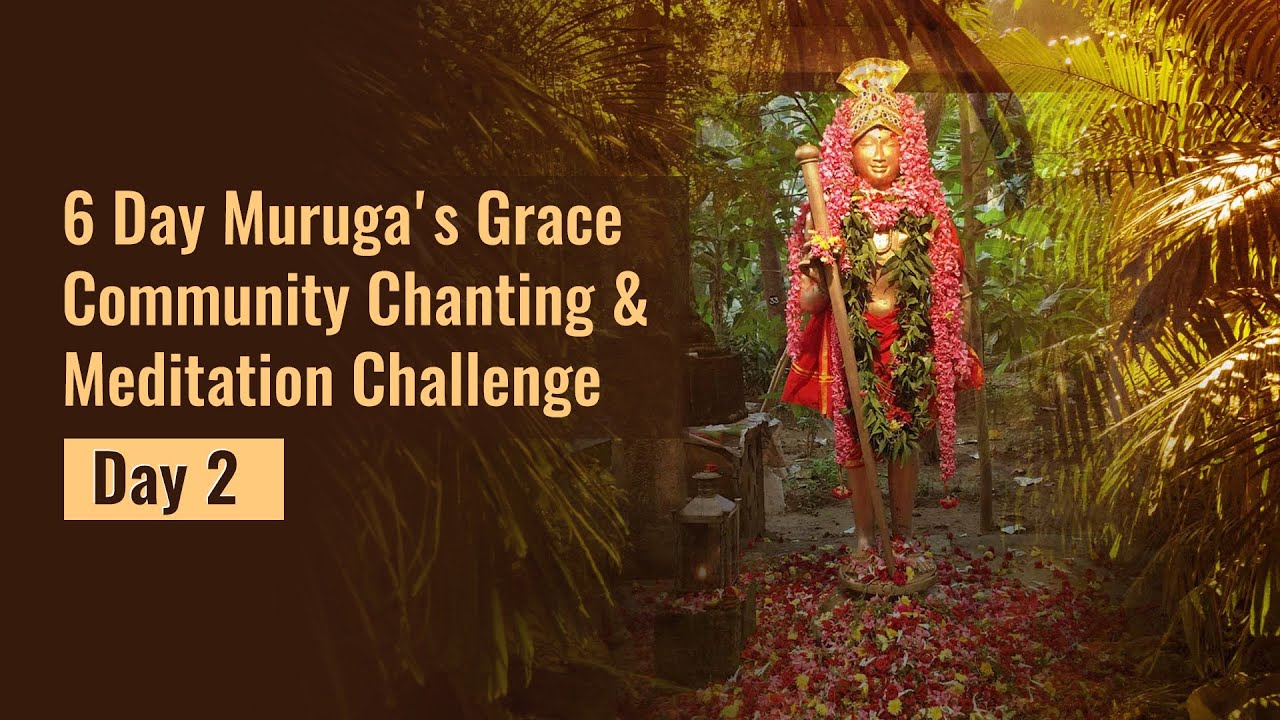 Day 2 | Muruga Meditation Challenge | Diffuse Karma & Awaken the 3rd Eye