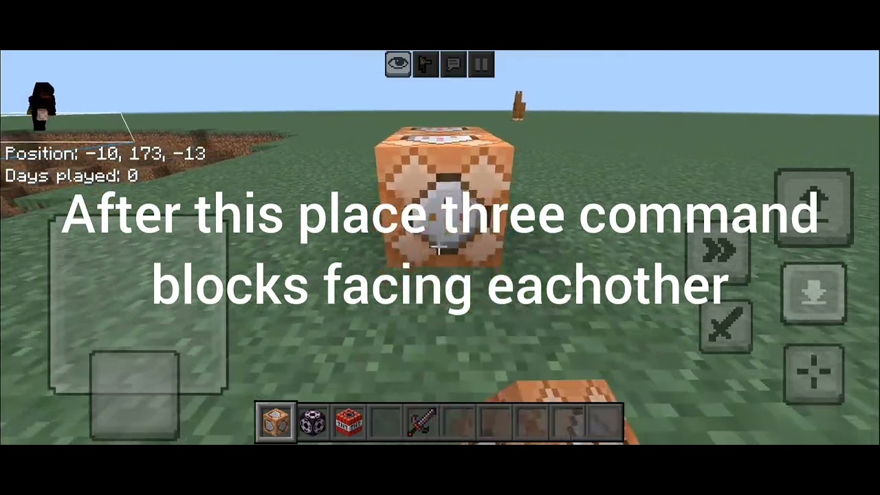How to make orbital strike cannon in Minecraft bedrock edition with only command