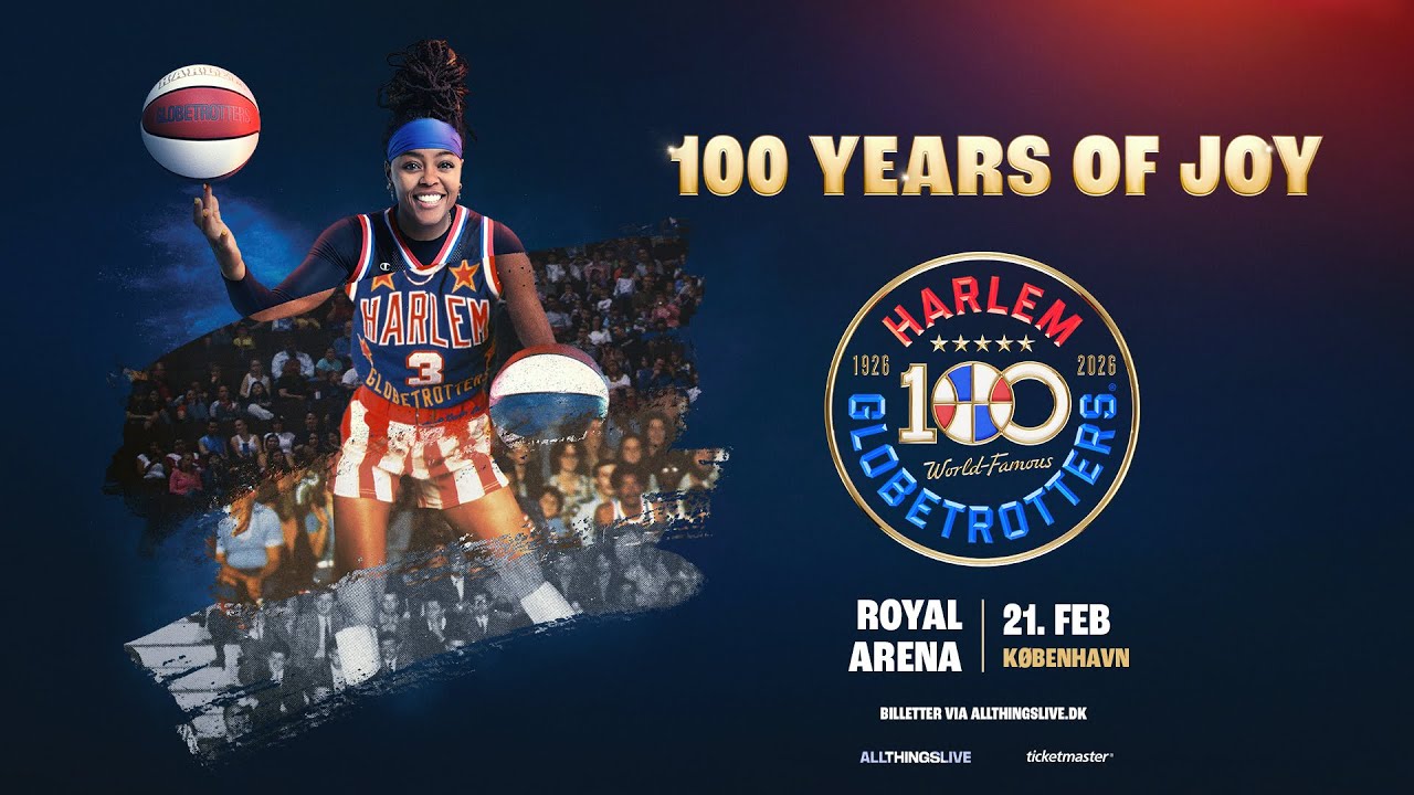 Harlem Globetrotters 100 års jubilæumsshow - Royal Arena - Lørdag 21. februar