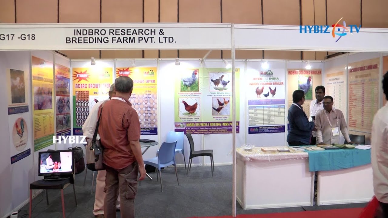 Indbro Research & Breeding Farms Hyderabad | Poultry Exhibition 2017