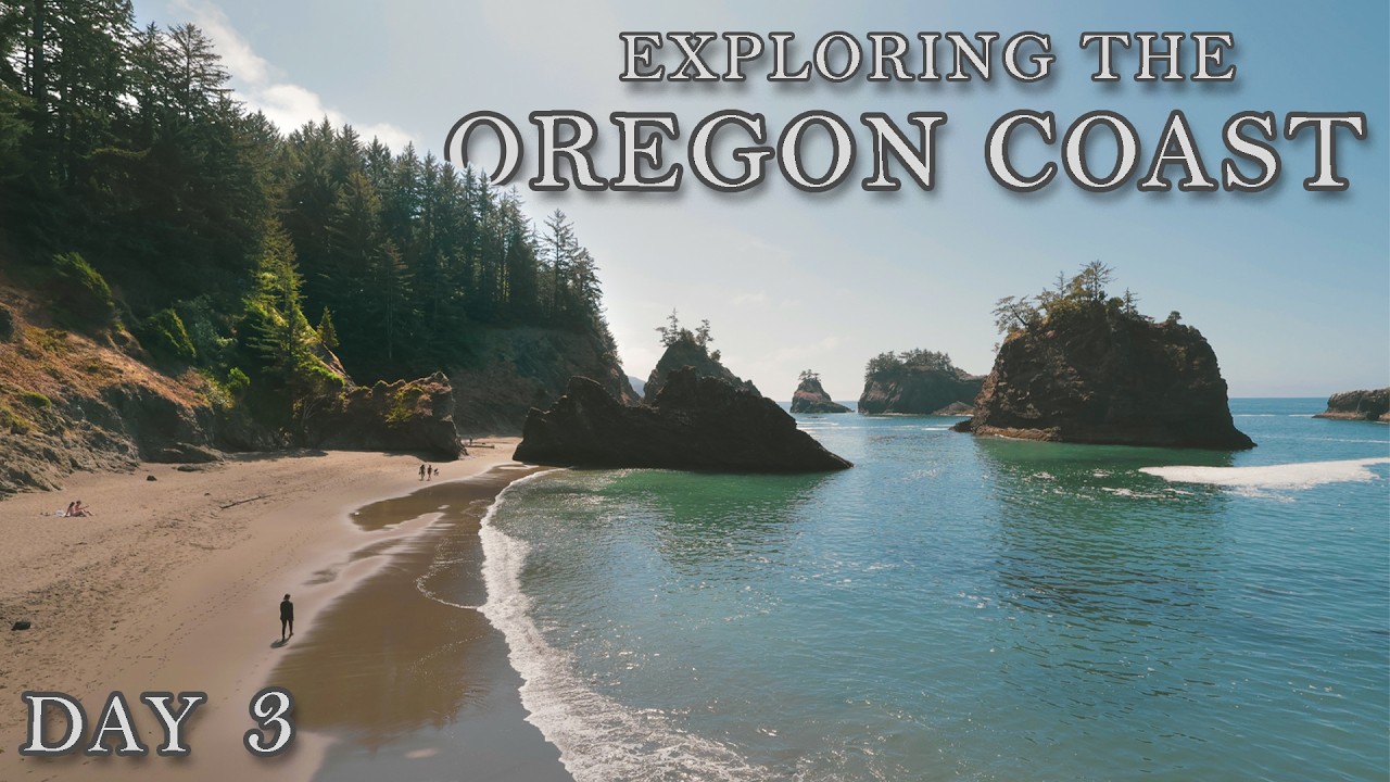 Secret Beach & Sea Caves on the Oregon Coast! | 4 Days in Oregon: Day 3