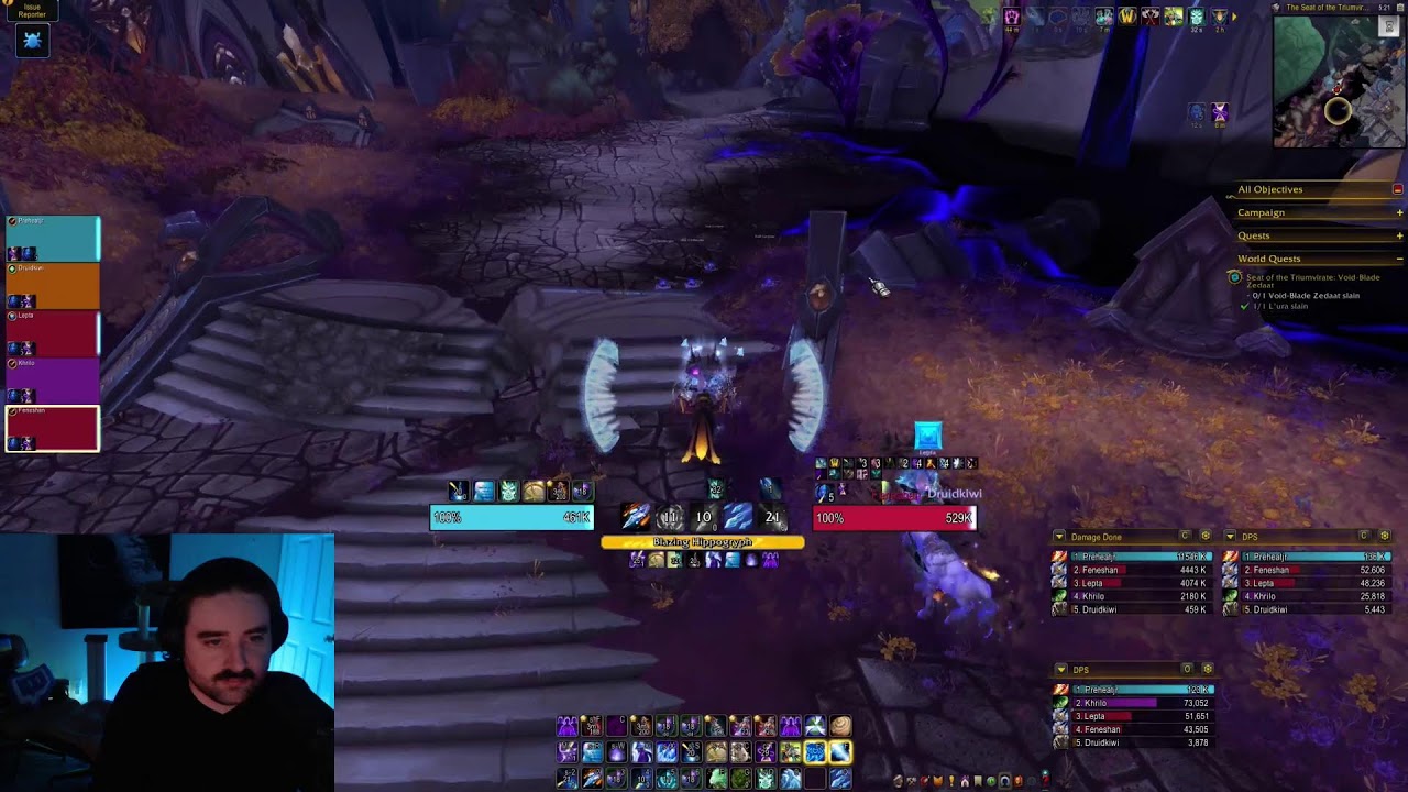 LIVE: Raid and M+ Testing Midnight Beta: H Belo&rsquo;ren, Vaelgor & Ezzorak, Lightblinded Vanguard