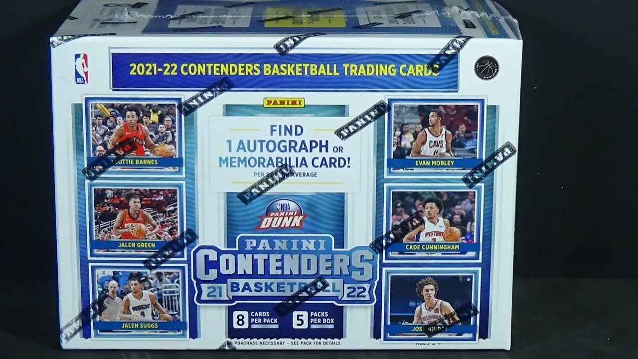 2021-22 Panini Contenders Basketball Blaster Box Break! ROY Hit!